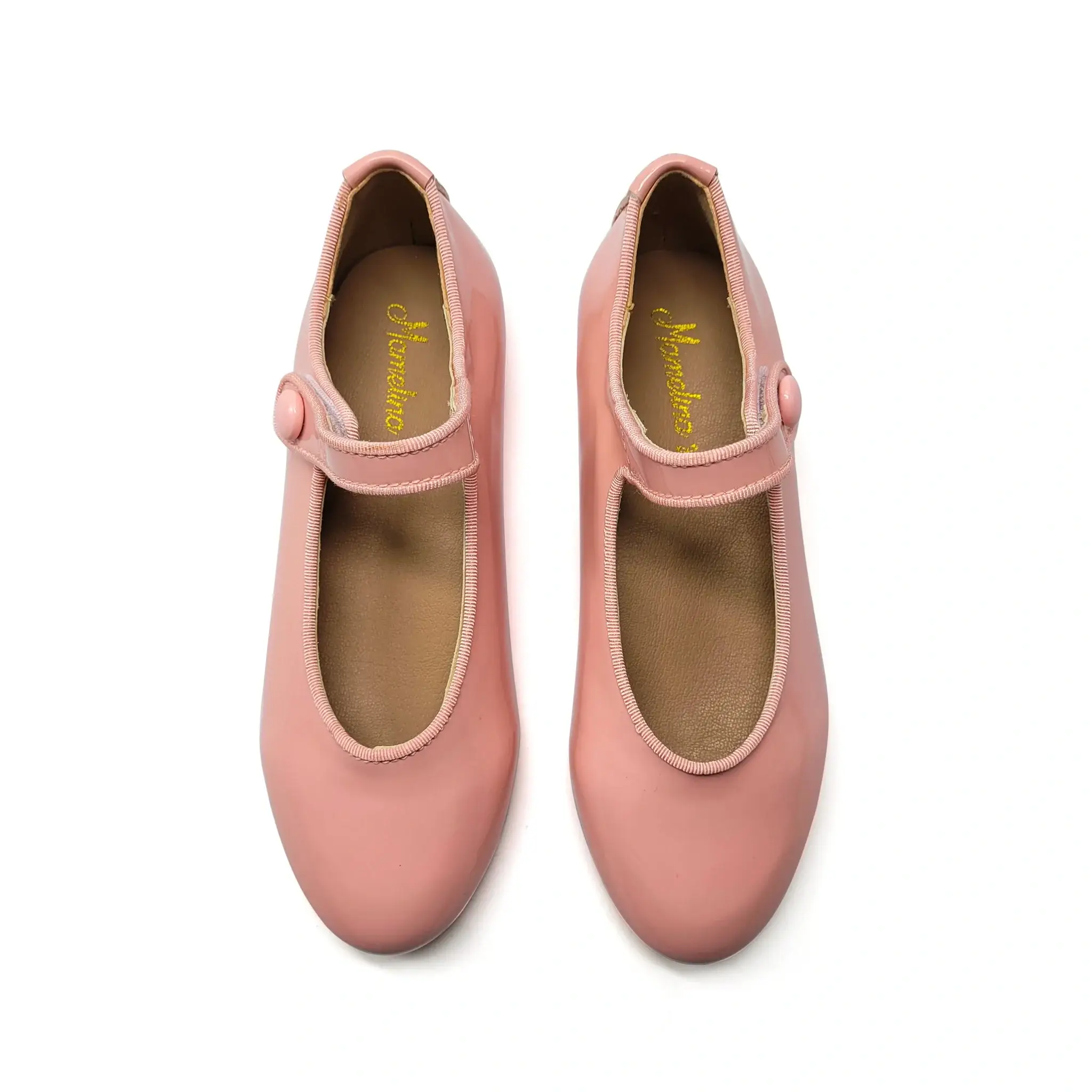 Mamelina Flesh Pink Patent Mary Jane - Image 2