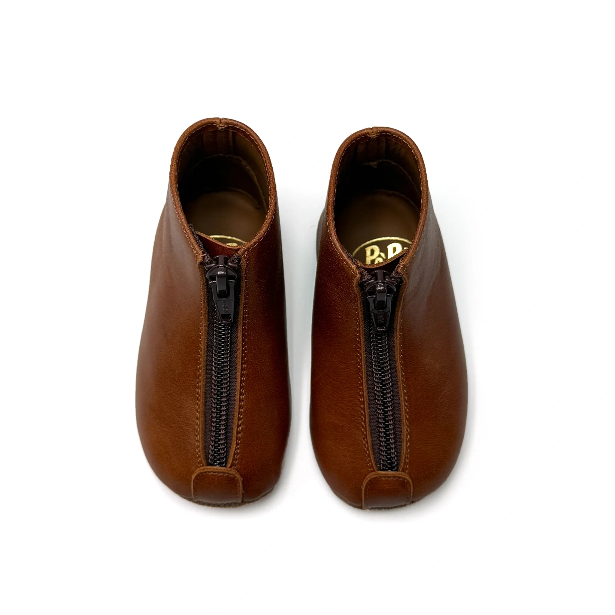 PEPE` Cacao  Front Zipper Bootie - Image 3