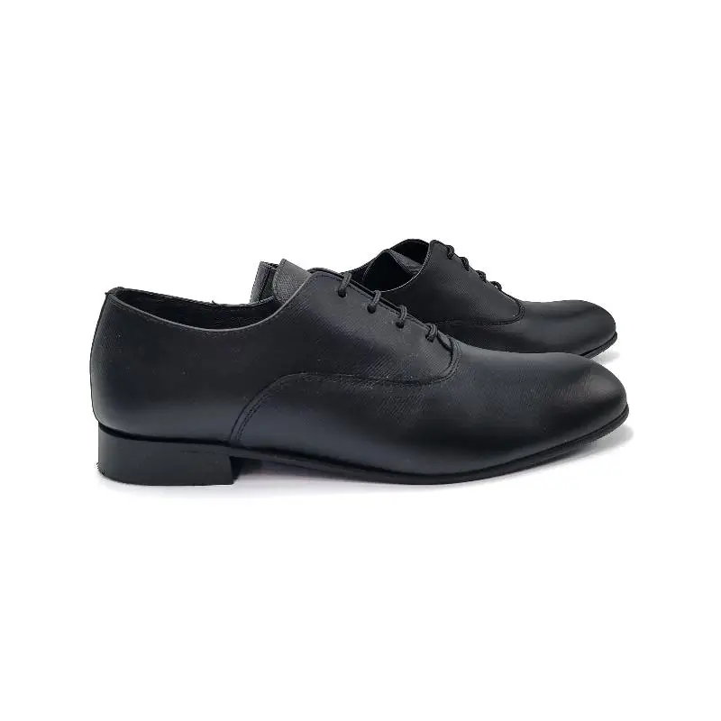 Andanines Black Saffiano Lace Oxford