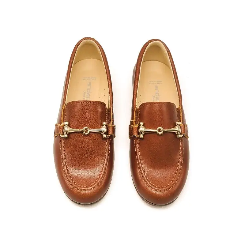 Andanines Brown Chain Slip On - Image 2