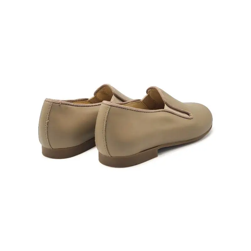 Andanines Earth Taupe Smoking Slip On - Image 3