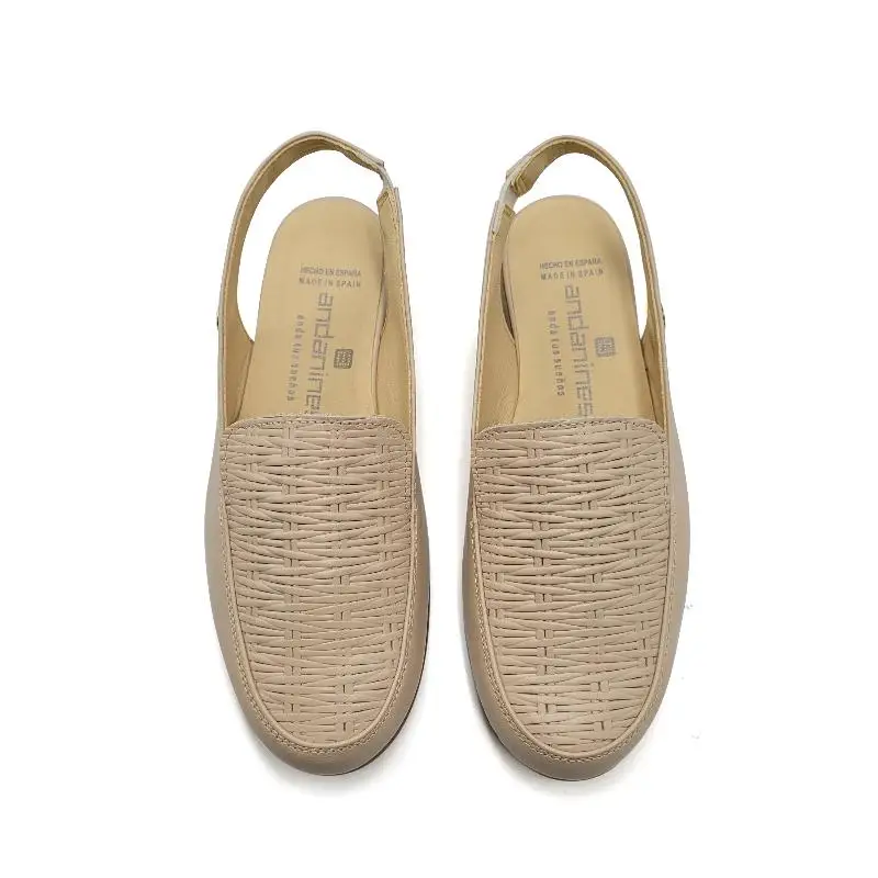 Andanines Harvest Taupe Slingback 241492 - Image 2