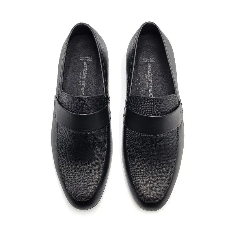 Andanines Ink Black Slip On Dress Shoe 192772 - Image 2