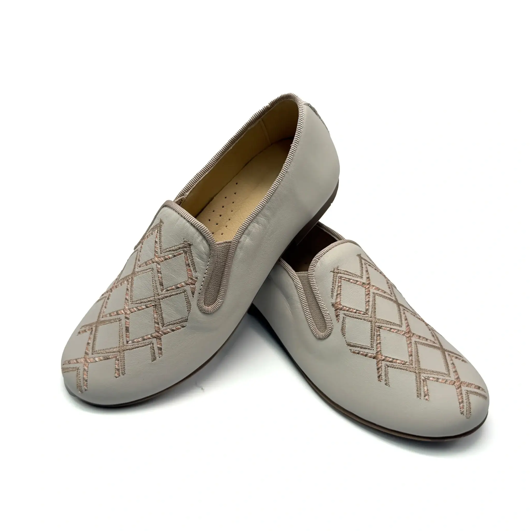 Andanines Twilight Cream Smoking Shoe - Image 3