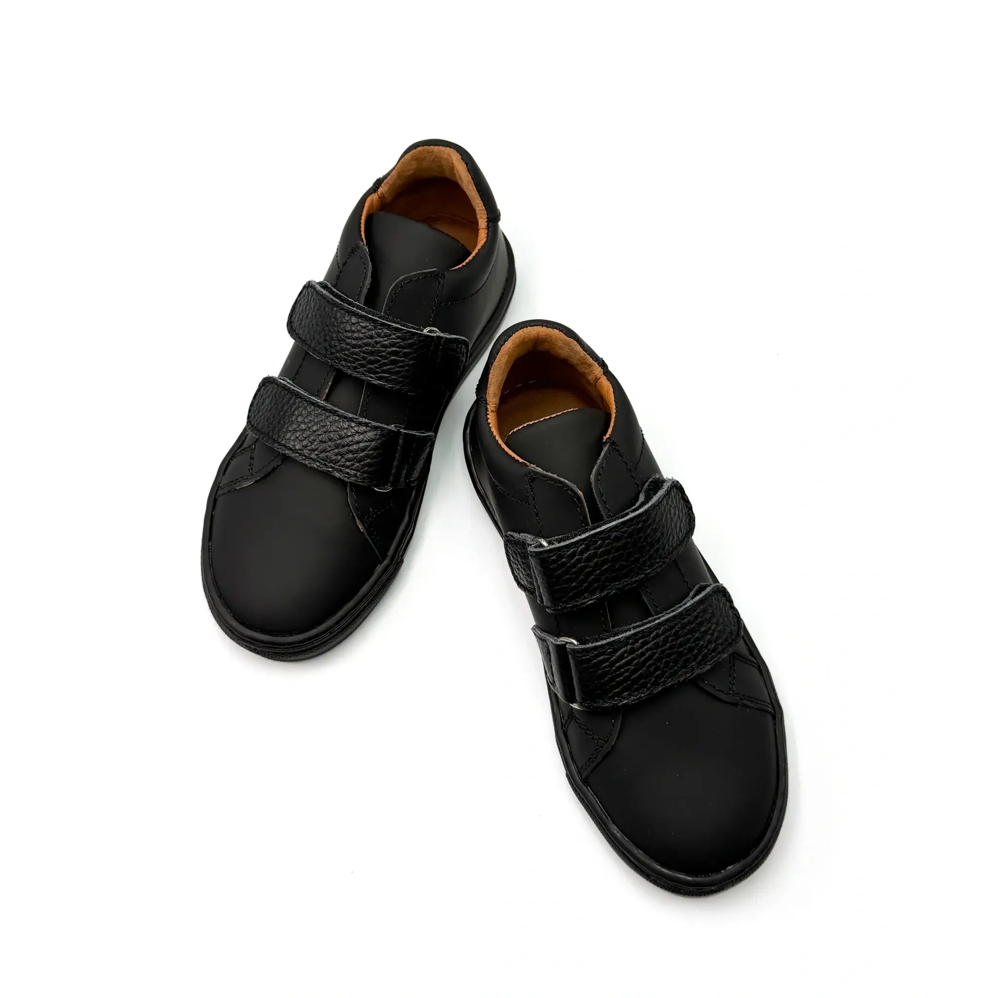 Atlanta Mocassin Black Gum Velcro Sneaker - Image 2