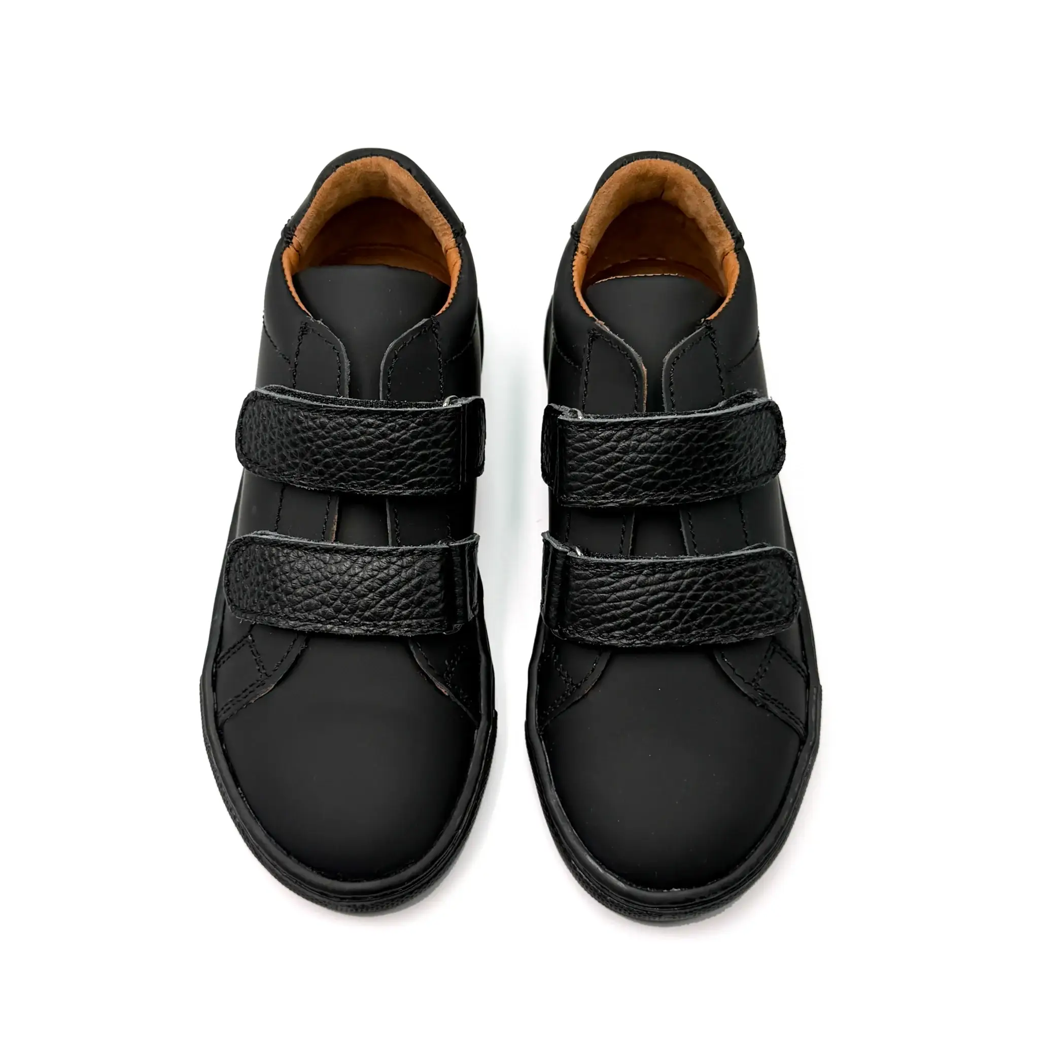 Atlanta Mocassin Black Gum Velcro Sneaker - Image 3