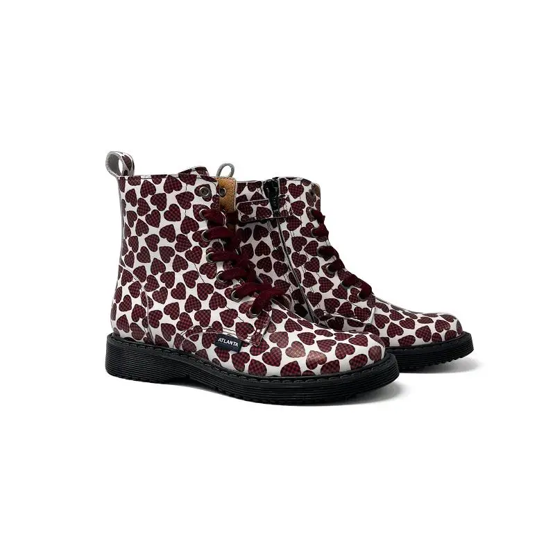 Atlanta Mocassin Red Heart Boot
