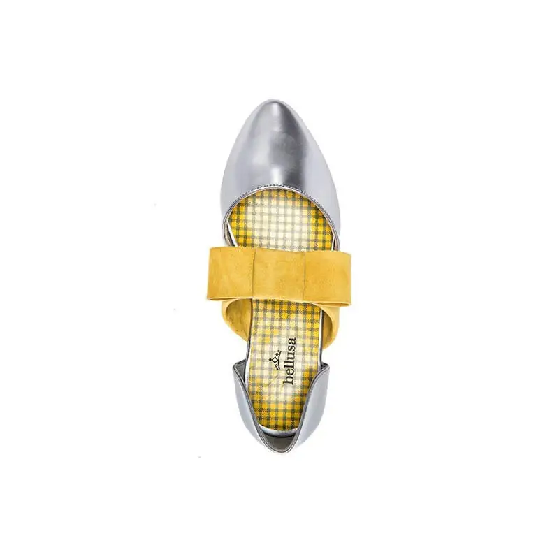 Bellusa Guggy Silver Yellow Bow - Image 2