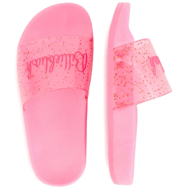 Billie Blush Pink Glitter Slide 19344 - Image 5