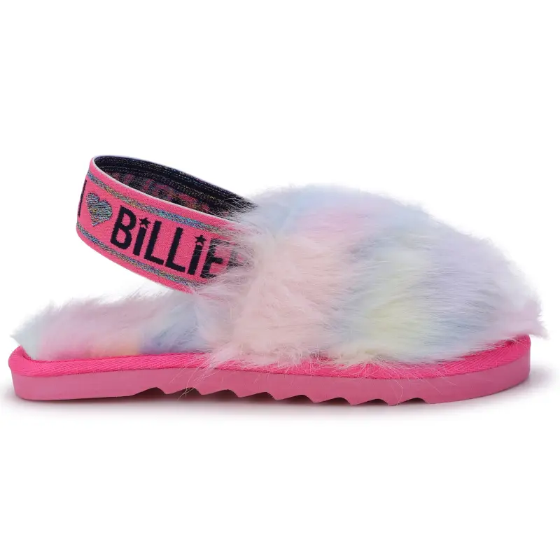 BillieBlush Rainbow Fuzzy Slipper U19331 - Image 6