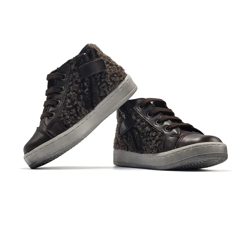 Blublonc Hunter Cedar Brown Fur  Sneaker - Image 3
