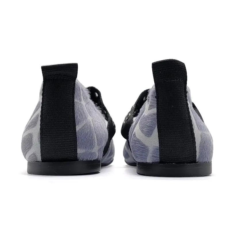 Blublonc Mabel Black Pony Pointed Ballet - Image 3