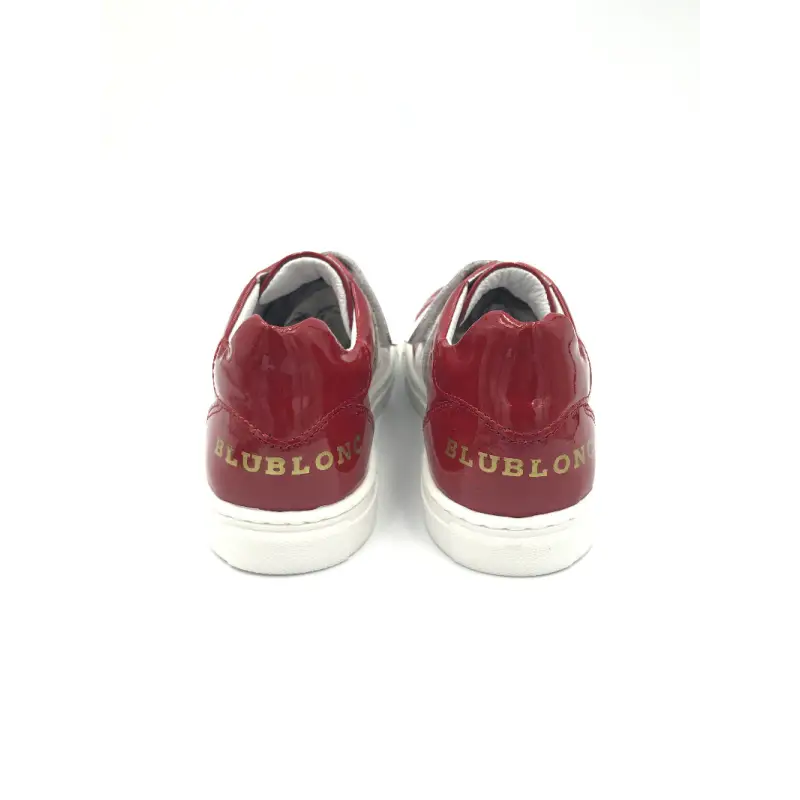 Blublonc Red Patent Velcro Sneaker - Image 6