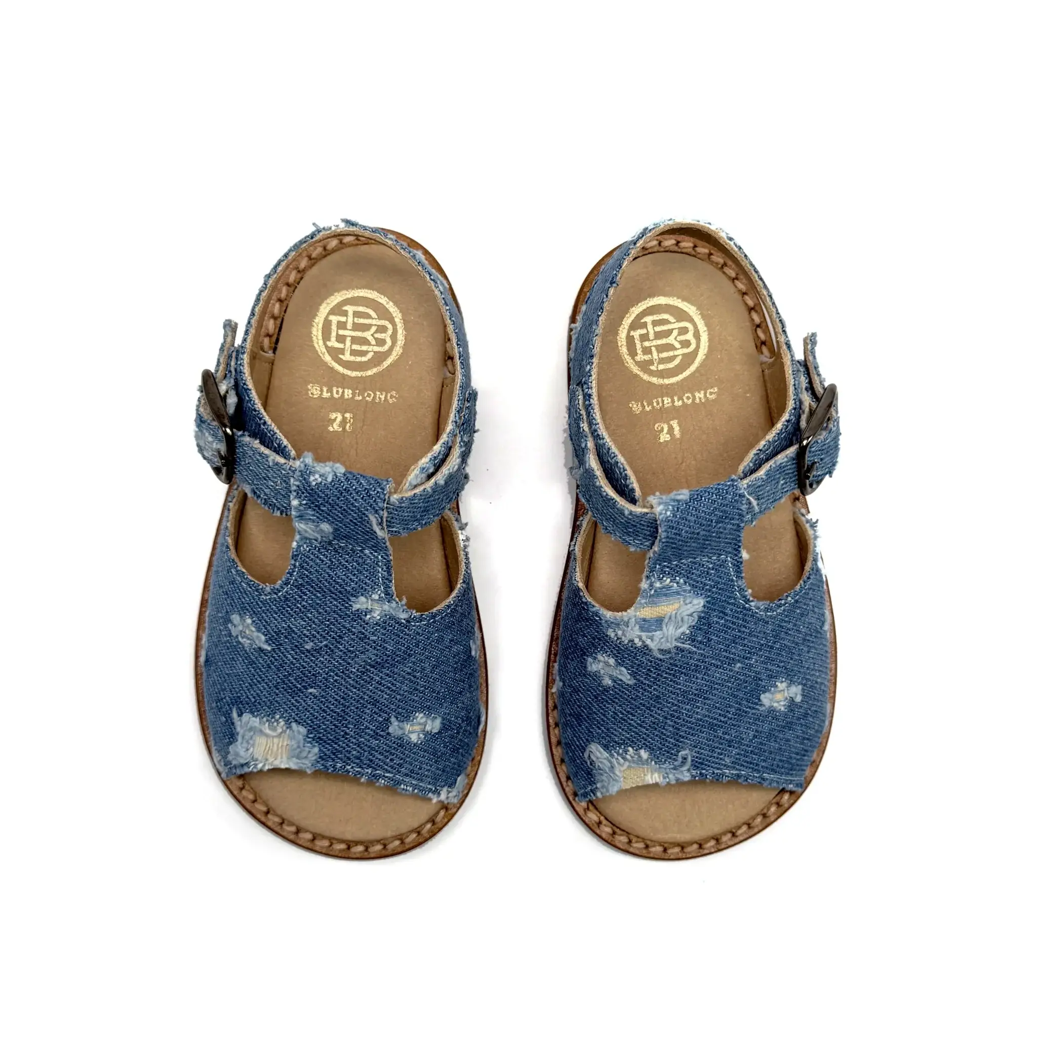 Blublonc Sob Ripped Jeans Sandal - Image 3