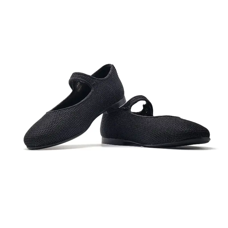 Brunellis Black Textile Mary Jane S-21 - Image 4