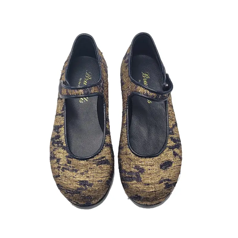 Brunellis Gold Navy Mary Jane S-21 - Image 2