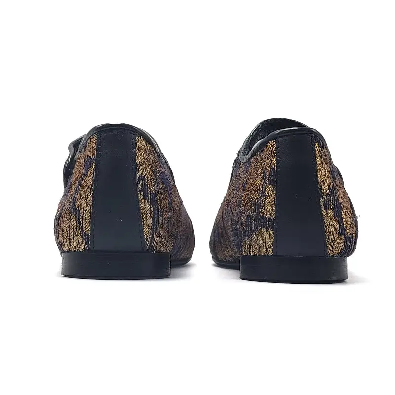 Brunellis Gold Navy Mary Jane S-21 - Image 3