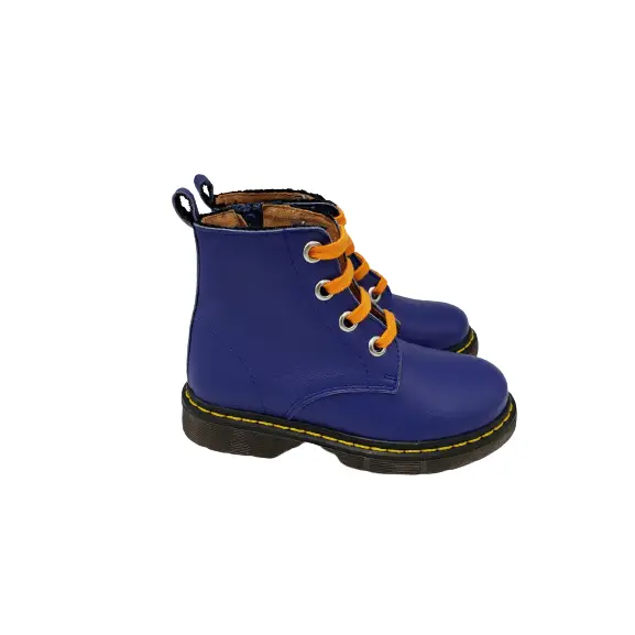 Confetti Blue Orange Combat Boot - Image 3