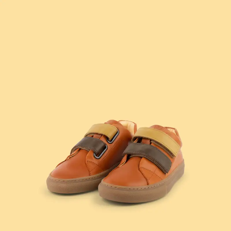 Dulis Orange Velcro Sneaker
