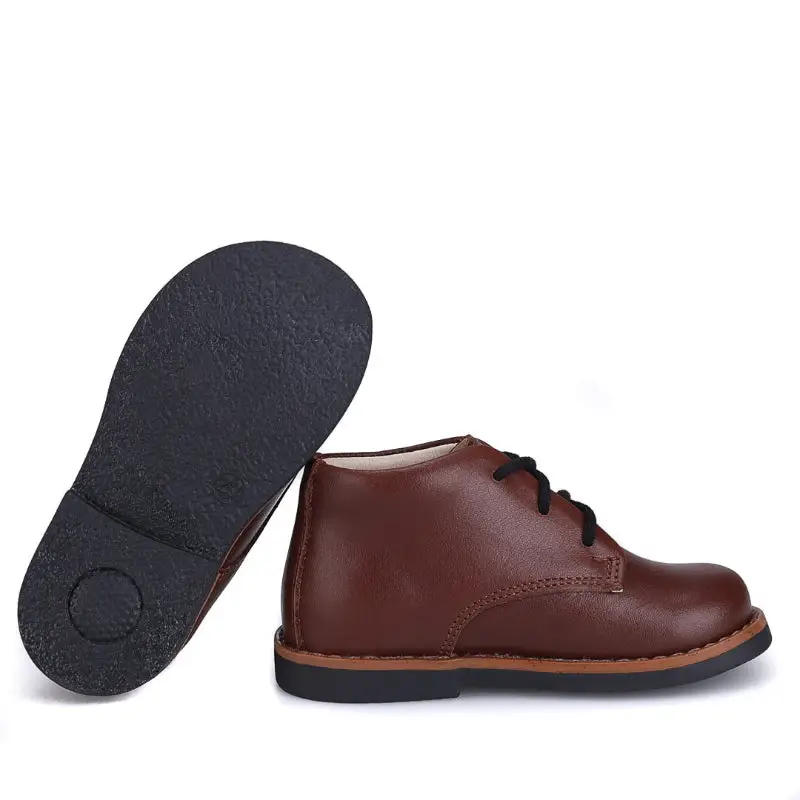 Emel Chocolate Brown Toddler Bootie E2412 - Image 2