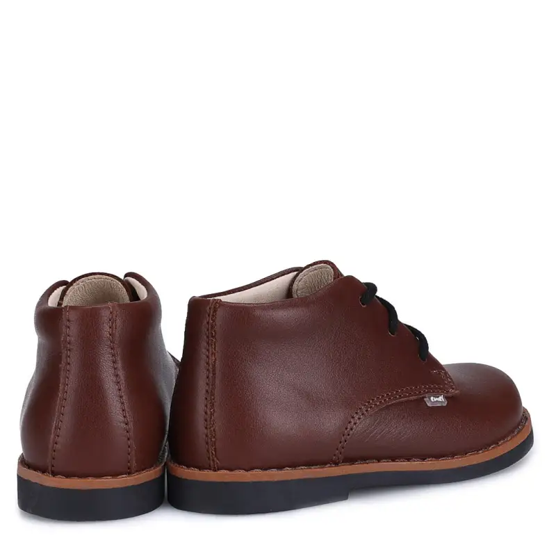 Emel Chocolate Brown Toddler Bootie E2412 - Image 3