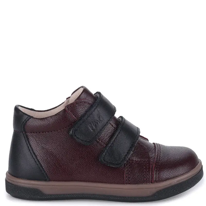 Emel Dark Burgundy Velcro Sneaker 2675 - Image 5