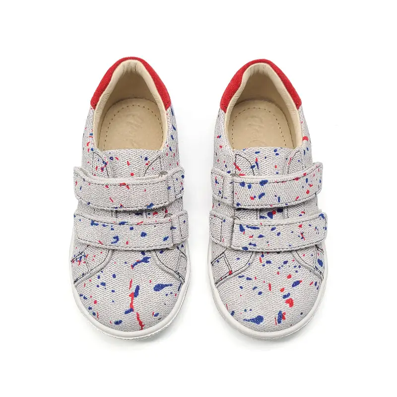 Emel Denim Splash Velcro Sneaker - Image 2