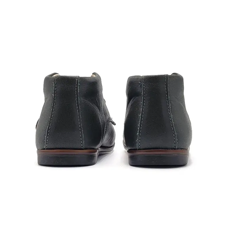 EMEL Hunter Green Fringe Toddler Bootie E1426 - Image 3