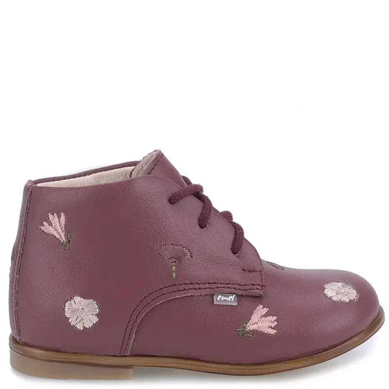 Emel Plum Embroidery Toddler Bootie E1426 - Image 3