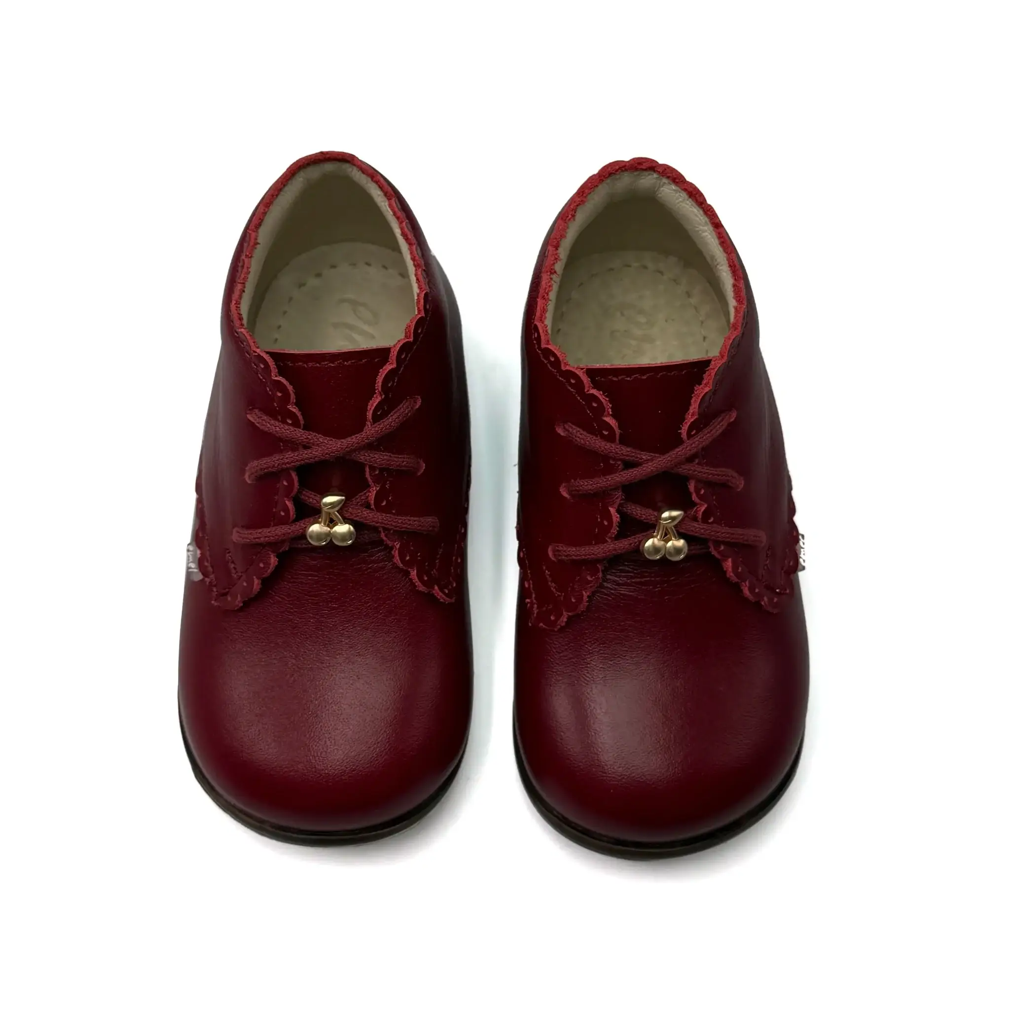 Emel Red Cherry First Walker Bootie - Image 3
