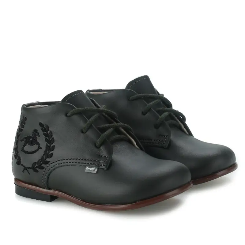 Emel Rich Forest Green Horse Bootie