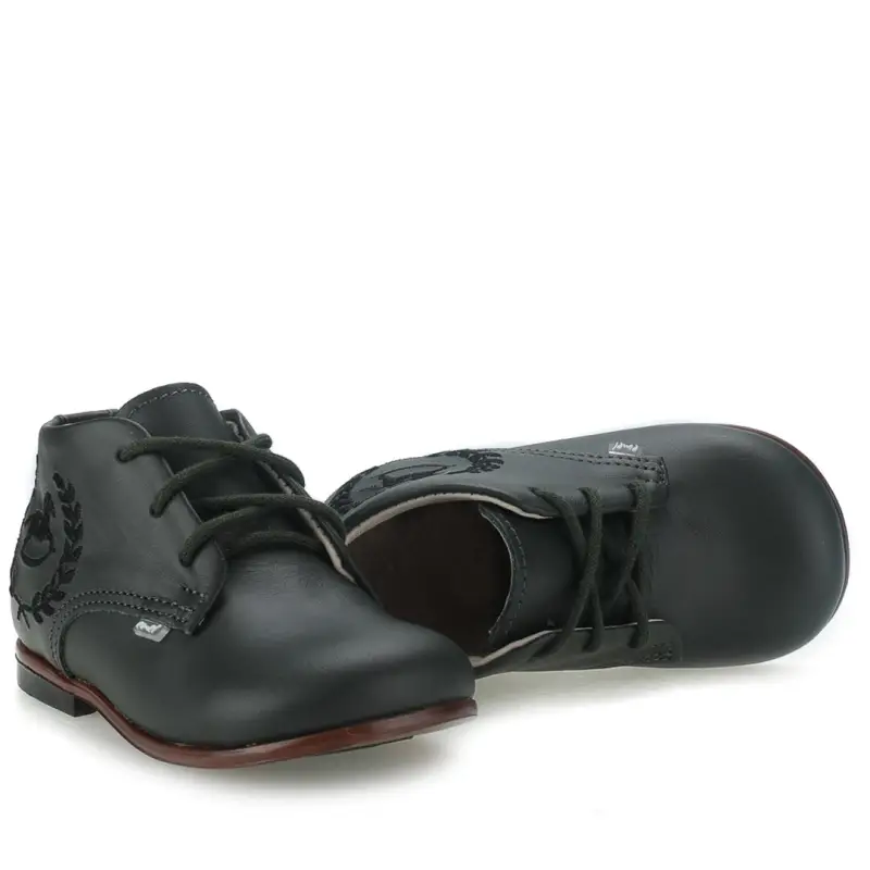 Emel Rich Forest Green Horse Bootie - Image 3