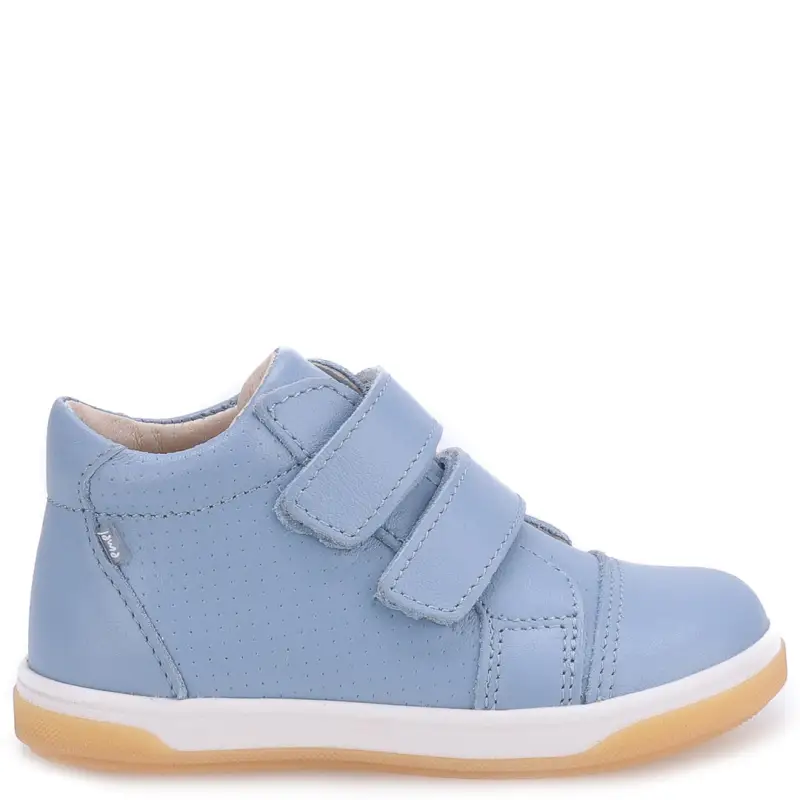 Emel Sky Blue Velcro Toddler Sneaker 2675 - Image 3