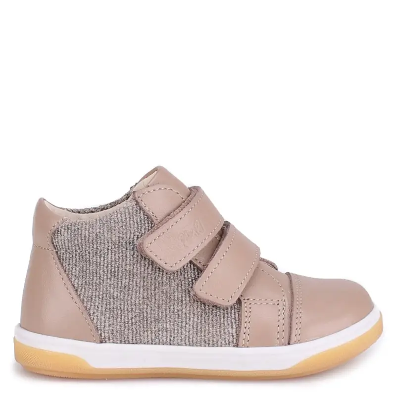 Emel Stone Taupe Velcro Sneaker - Image 3