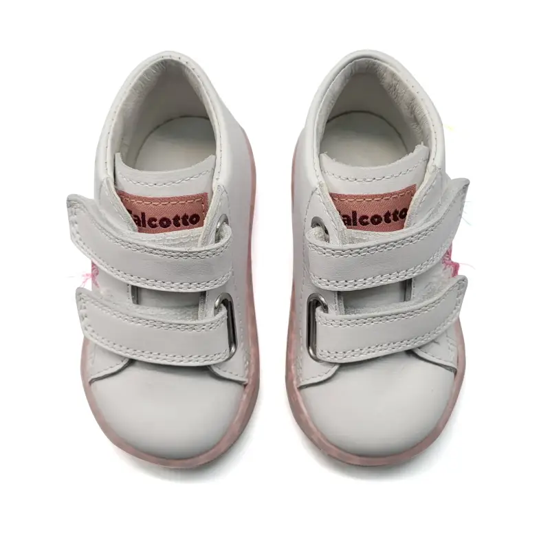 Falcotto Yloria Floral First Walker Velcro Sneaker - Image 2