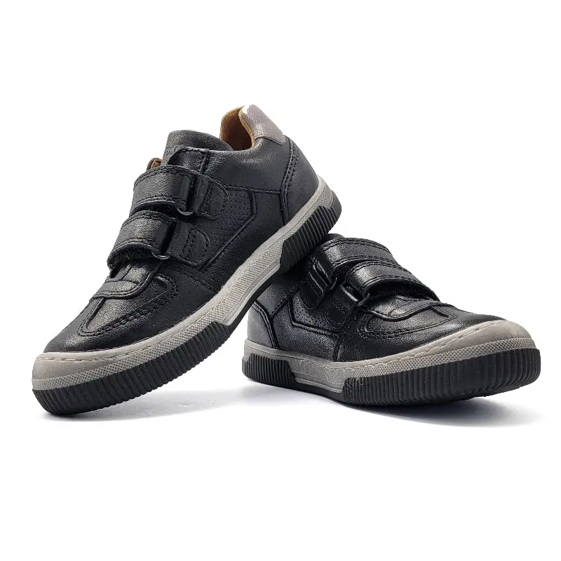 FRODDO Black Grey Velcro Sneaker G3130145 - Image 4