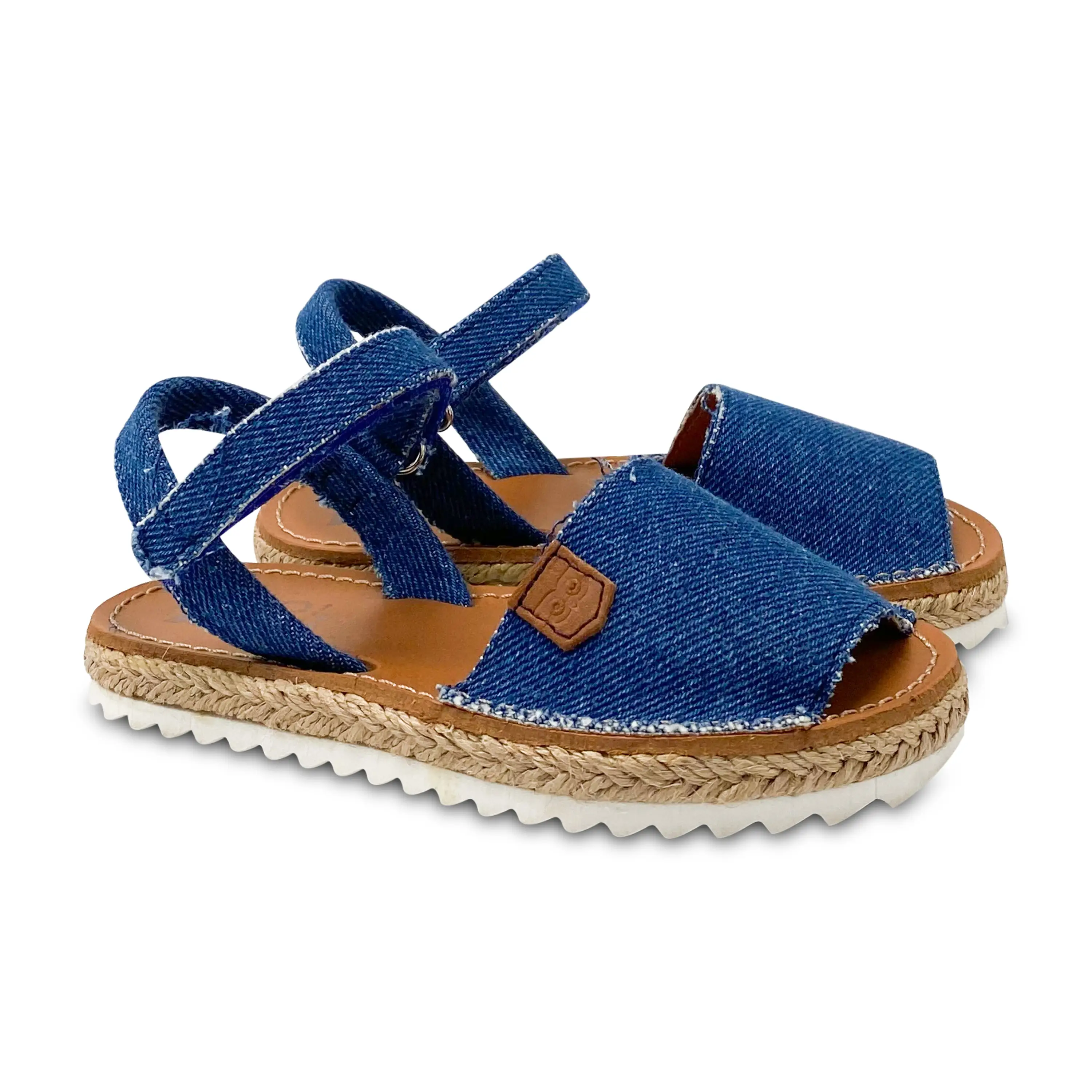 HOO Denim Velcro Sandal