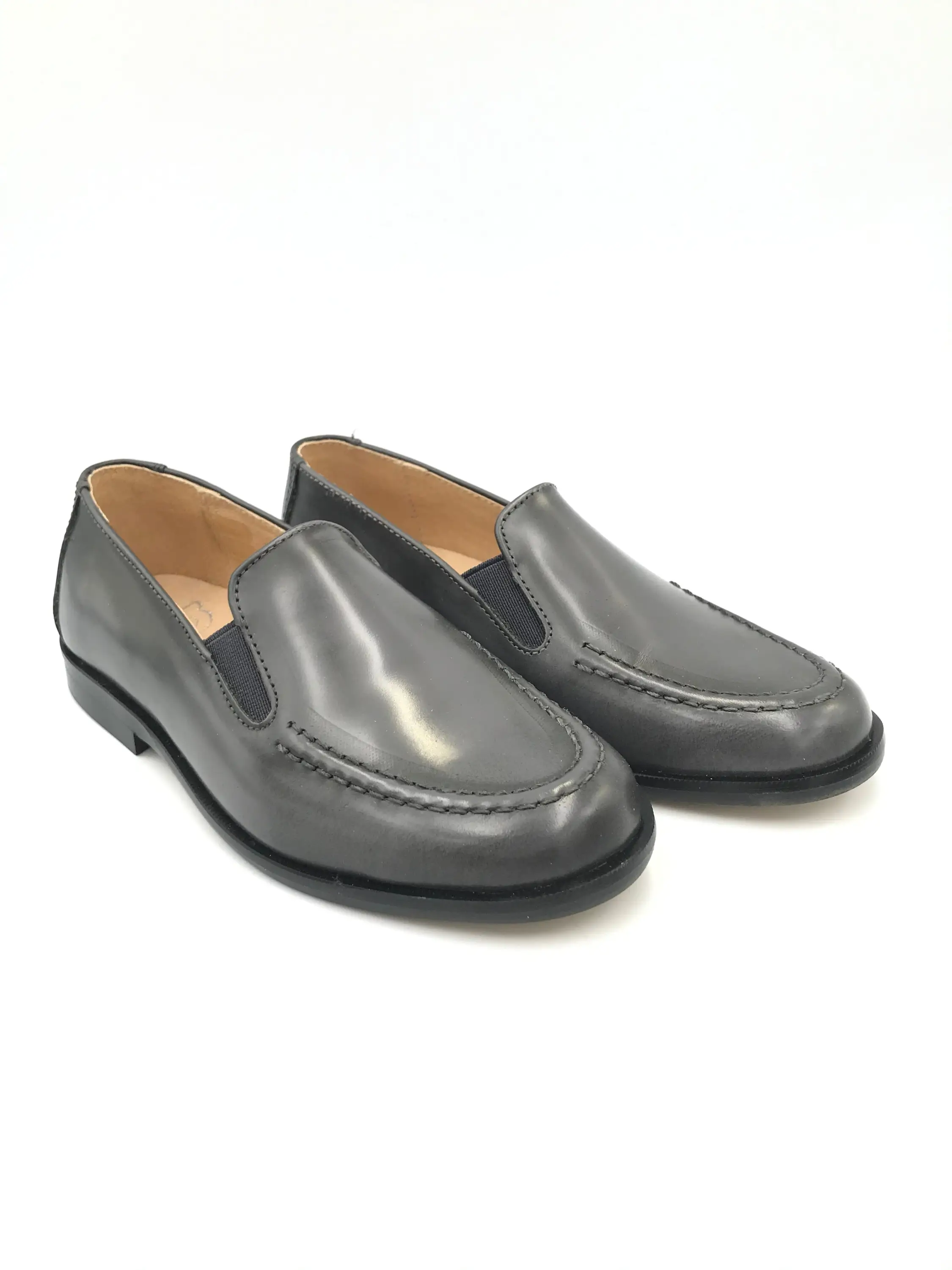 Hoo Grey Double Gore Loafer (Hi Shine) - Image 4