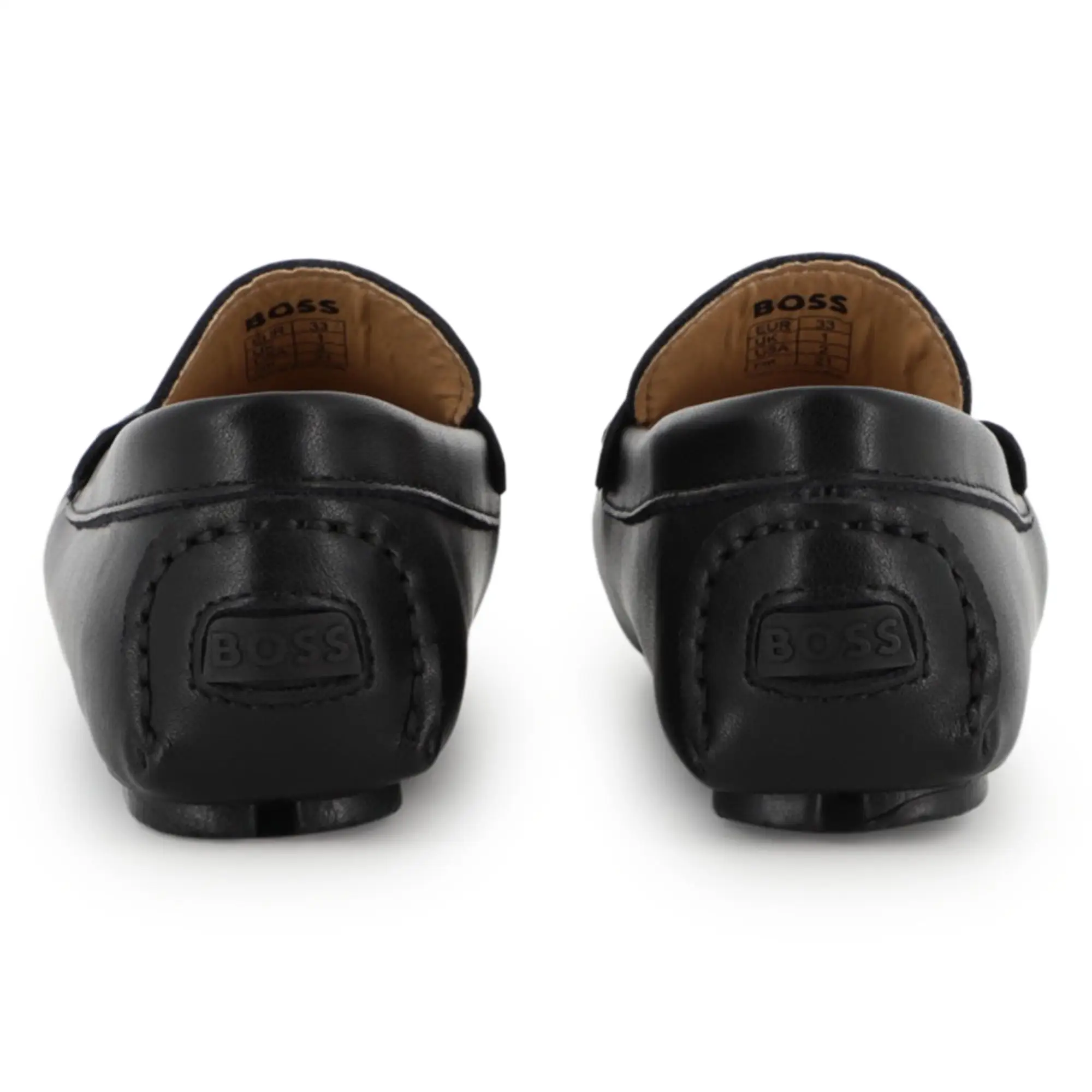 Hugo Boss Black Leather Loafer - Image 3