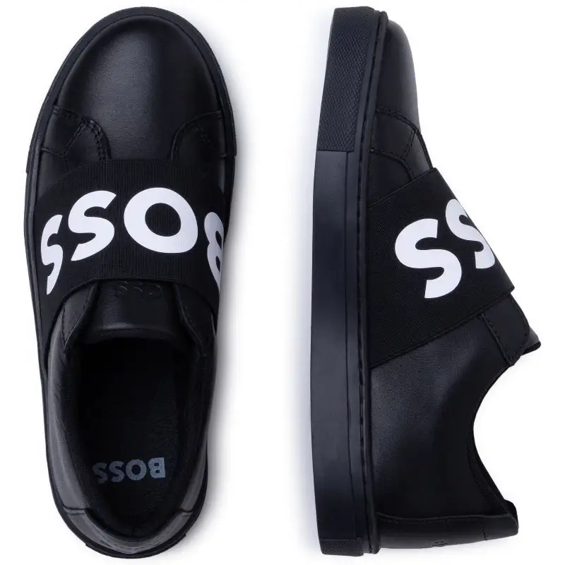 Hugo Boss Black Logo Slip On Sneaker - Image 2