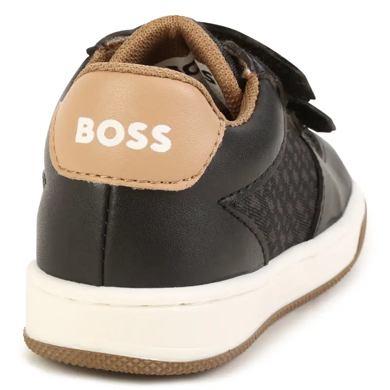 Hugo Boss Black Tan Velcro Sneaker J09206 - Image 5