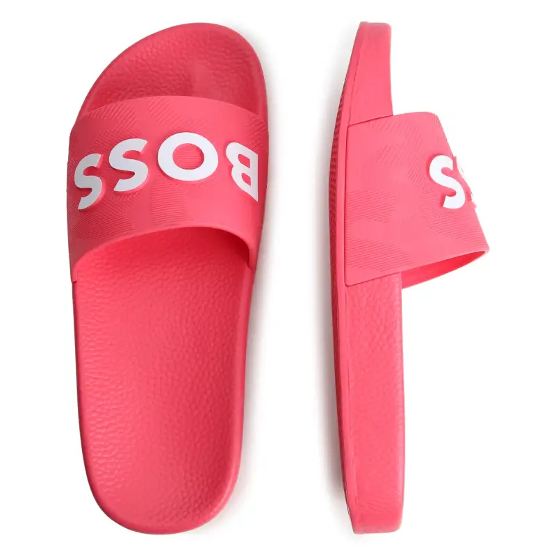 Hugo Boss Raspberry Slides J50888 - Image 3