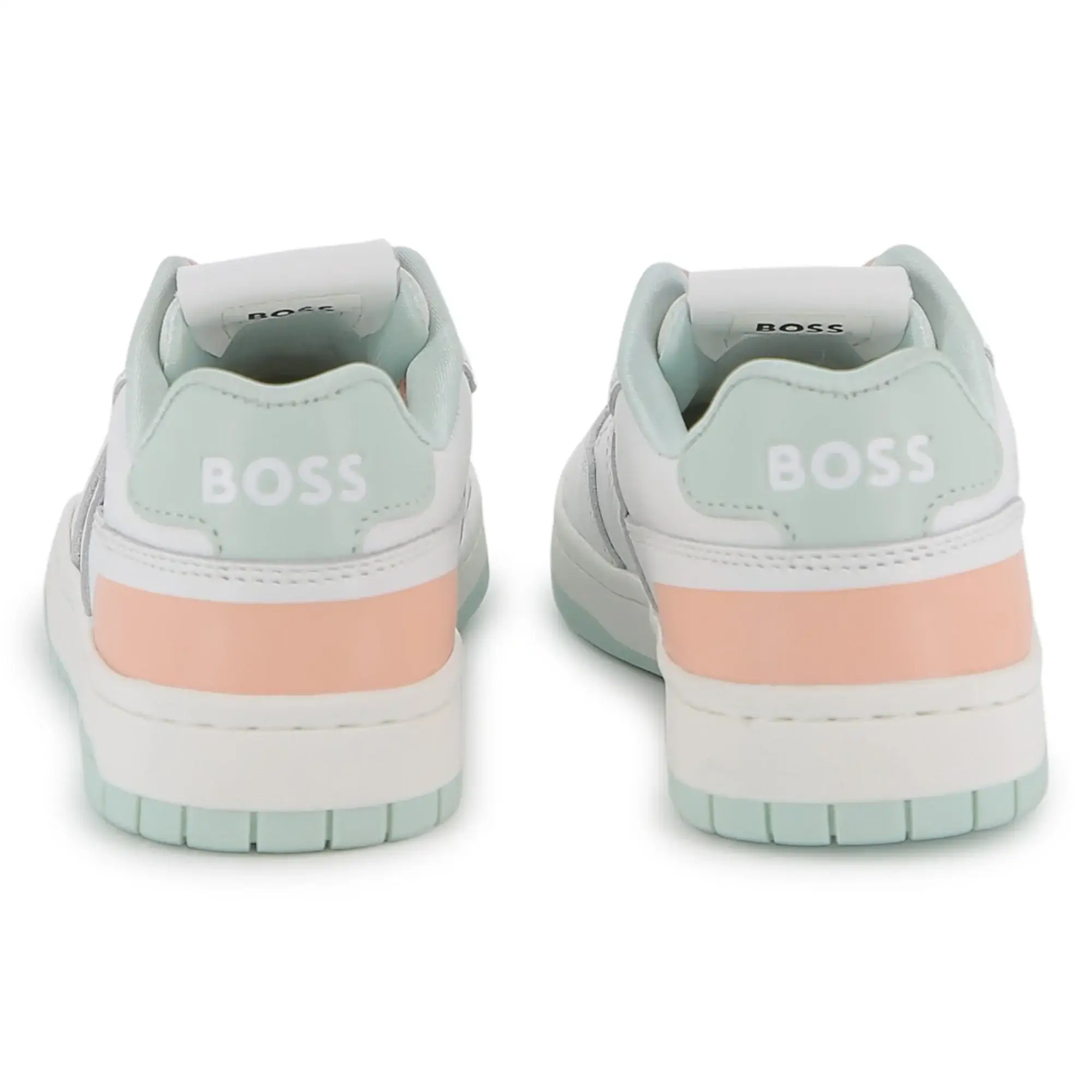 Hugo Boss White Peach Lace Sneaker - Image 3