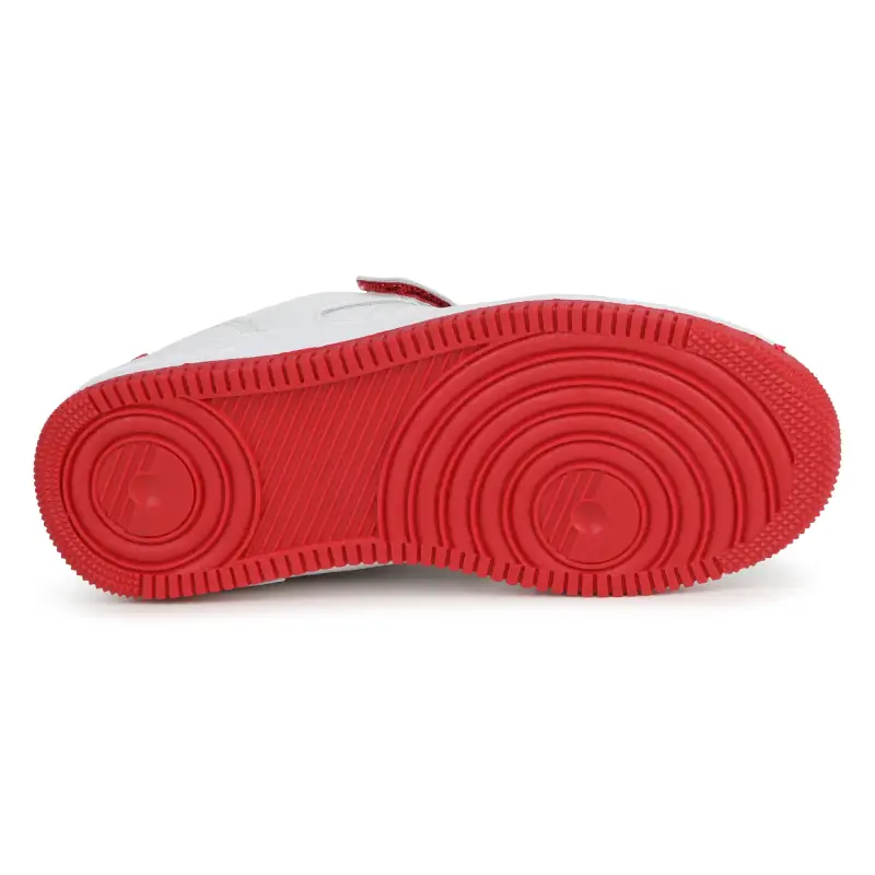 Hugo White Red Velcro Sneaker G00097 - Image 11