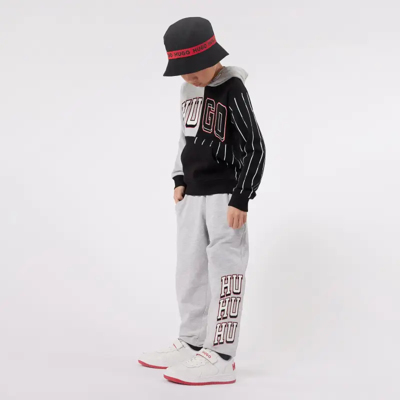 Hugo White Red Velcro Sneaker G00097 - Image 8