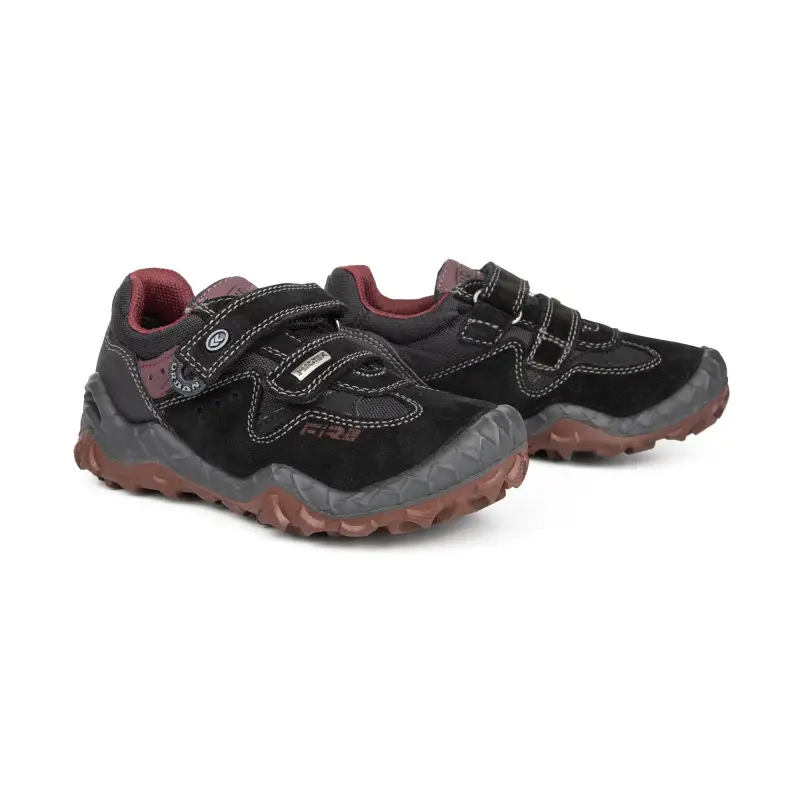 IMac Waterproof Bordeaux Black Velcro Sneaker