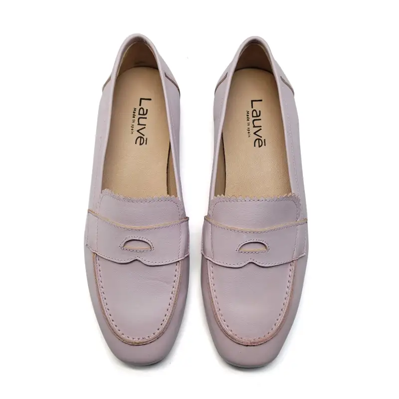 Lauve Lavender Penny Scalloped Loafer - Image 2