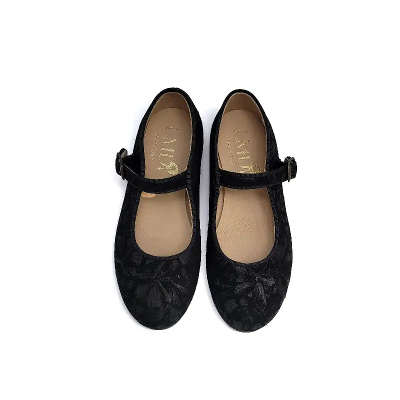LMDI Flavia Black Floral Mary Jane - Image 2