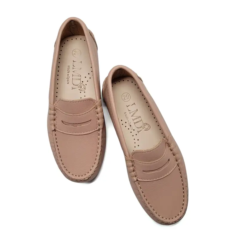 LMDI Flushed Peach Penny Loafer - Image 3