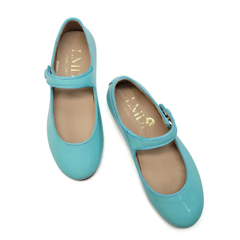 LMDI Iria Aqua Patent Mary Jane - Image 3